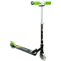 AUTHENTIC SPORTS & TOYS 102 muuwmi Aluminium Scooter Neon 125 mm, mit Leuchtrollen