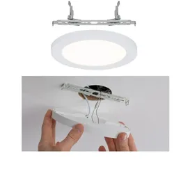 Paulmann 3726 LED Einbaupanel Cover-it rund 3000K 12W Weiß
