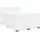 vidaXL Boxspringbett 140 x 200 cm Weiß