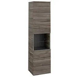 Villeroy und Boch Venticello Hochschrank A95211RK 40,4x154,6x37,2cm, rechts, Griff Chrom, Stone Oak