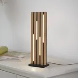 Paul Neuhaus Smart-LED-Tischlampe Q-AKUSTIK - braun