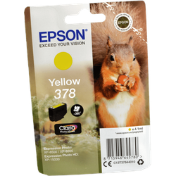 Epson Tinte C13T37844010 Yellow 378  yellow