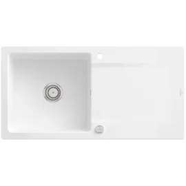 Villeroy & Boch Siluet 60 weiß alpin + Excenterbetätigung + Lochbohrungen