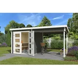 Lasita Maja Gartenhaus-Anbaudach Zambezi Anbau 250x 250 x 250 cm Beige