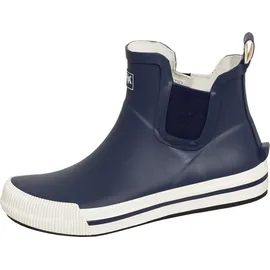 Bockstiegel Damen-Halbstiefel Momo dunkelblau/weiß Gr. 38