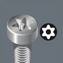 WERA TORX Bit mit Bohrung TX 10 x 89 mm