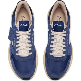CLARKS Sneaker Herren Blau 43