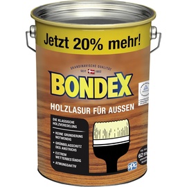 Bondex Holzlasur für Aussen 4,8 l dunkelgrau