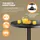 CASARIA Casaria® 2er Set Stehtisch höhenverstellbar