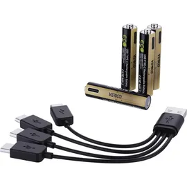 Verico Loopenergy Pro AAA 750 mAh 4 St.