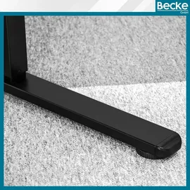 OEM Schreibtisch 120x60cm schwarz