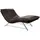 W.Schillig Relaxliege daily dreams Polyester 95 x 91 x 170 cm Braun mit Kissen