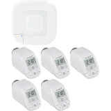 eQ-3 Homematic IP Starterkit Heizen, Access Point, Funk-Heizkörperthermostat HmIP-HAP2+HmIP-eTRV-B 2 - 5er Set