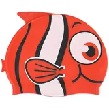 Kinder Badekappen Cartoon Fisch Badekappen wasserdichte Silikon Badekappe für langes kurzes Haar