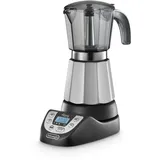 De'Longhi Alicia Plus 3/6 Tassen Schwarz/Silber