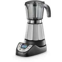 De'Longhi Alicia Plus 3/6 Tassen Schwarz/Silber