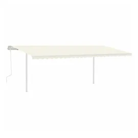 vidaXL Markise 600 x 300 cm creme
