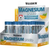 Weider Magnesium Liquid 20 x 25ml, Exotic-Orange)