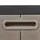 Beliani Aufbewahrungsbox 116 x 60 cm Braun/Schwarz