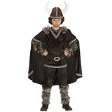 Carnival Party 7tlg. Kostüm "Wikinger" in Braun - 140