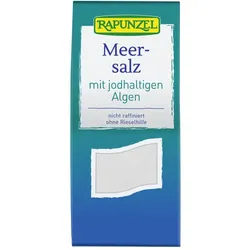 Meersalz - jodhaltige Algen