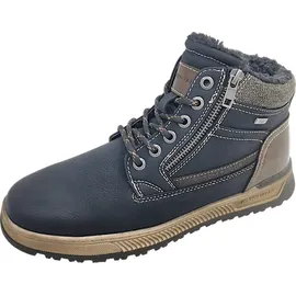 Tom Tailor Schnürstiefel Herren Schwarz 41