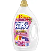 Weißer Riese Color Gel Aromatherapie Floral Sensation (50 Waschladungen), Color Waschmittel mit Orchidee für unwiderstehlich duftende & strahlend saubere Wäsche, 100 % recycelbar*