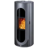 Haas+Sohn Pelletofen HSP 4.0-F3-03 perl-grau KV inkl. 2R ohne Anschluß 8,5 kW