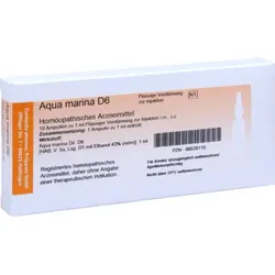 AQUA MARINA D 6 Ampullen 10X1 ml