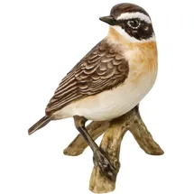 GOEBEL Vogel des Jahres 2023 Braunkehlchen Figur