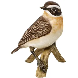 GOEBEL Vogel des Jahres 2023 Braunkehlchen Figur