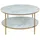 VCM ebuy24 Couchtisch Weiß, Holzwerkstoff, 80x45x80 cm, Wohnzimmer, Wohnzimmertische, Couchtische