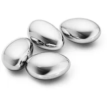 Georg Jensen Sky Eiswürfel 4er-Set, Edelstahl,