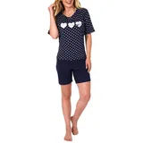 NORMANN CARE Pflegeoverall Pyjama Blau M