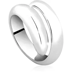 Fingerring »Wickelring Spiral Fingerschmuck 925 Silber«, 10992817-60 Silber ohne Stein