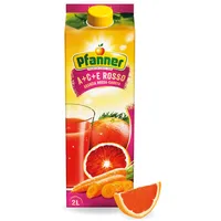 Pfanner A+C+E Rosso Mehrfruchtgetränk (1 x 2 l) - min. 27% Fruchtgehalt – ACE vitamin-reiches Getränk– Multivitamin Fruchtgetränk – im TetraPack