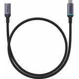 Baseus 10Gbit/s-Verlängerungskabel 0,5 m schwarz