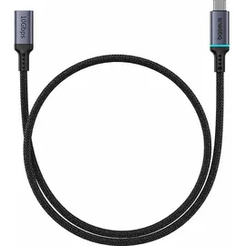 Baseus 10Gbit/s-Verlängerungskabel 0,5 m schwarz