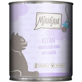 MjAMjAM Kitten saftiges Kalb mit Lachsöl 6 x 800 g