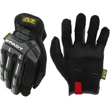 Mechanix Wear M-pact Open Cuff Handschuhe (XX-Large, Schwarz)