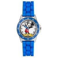 DISNEY Jewelry Quarzuhr Disney Mickey Mouse Time Teacher, (Set) blau