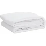 vidaXL Matratzenschoner Wasserdicht 140 x 200 cm Weiß