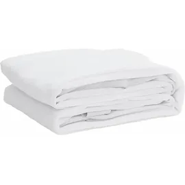 vidaXL Matratzenschoner Wasserdicht 140 x 200 cm Weiß