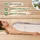 Lashuma Lima Badetuch 100 x 200 cm beige