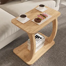 [en.casa] Stattela Braun Holzoptik 59 x 35 x 56 cm