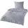 Traumschlaf Uni Seersucker silber 200 x 200 cm + 2 x 80 x 80 cm