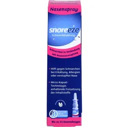 SNOREEZE Schnarchlinderung Nasenspray 10 ml