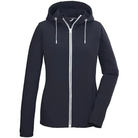 KILLTEC Damen Powerstretchjacke mit Kapuze KOS 33 WMN FLX JCKT, nachtblau, 38,