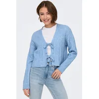 Only Strickjacke "ONLFIA LS STRING CARDIGAN KNT NCA", Damen,