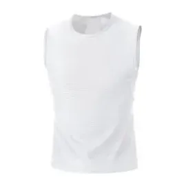 Gore Wear Bl Shirt Ärmellos Weiß M